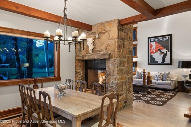 Tucked away for off-street privacy and backing right up to the on Aspen Golf Club in Colorado - for sale on GolfHomes.com, golf home, golf lot