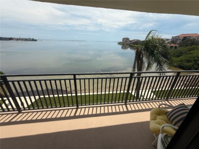 Unobstructed views of Tampa Bay  Sunshine Skyway Bridge from on Isla Del Sol Yacht and Country Club in Florida - for sale on GolfHomes.com, golf home, golf lot