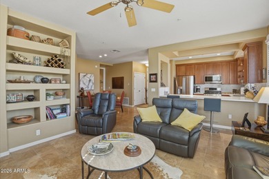 Located in the sought-after Mirage Trail condominium enclave on Legend Trail Golf Club in Arizona - for sale on GolfHomes.com, golf home, golf lot