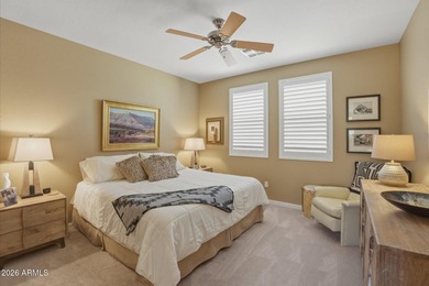 Located in the sought-after Mirage Trail condominium enclave on Legend Trail Golf Club in Arizona - for sale on GolfHomes.com, golf home, golf lot