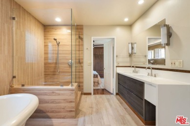 Architectural Retreat with Lush Gardens and Private Guest Suite on Hillcrest Country Club in California - for sale on GolfHomes.com, golf home, golf lot