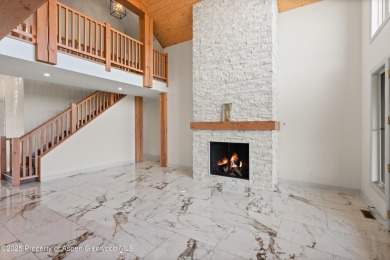 Wonderful combination of post and beam construction, wood on Aspen Glen Club in Colorado - for sale on GolfHomes.com, golf home, golf lot