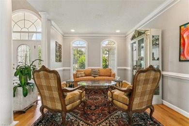 Spectacular custom brick transitional in Kiln Creek's premier on Kiln Creek Golf and Country Club in Virginia - for sale on GolfHomes.com, golf home, golf lot