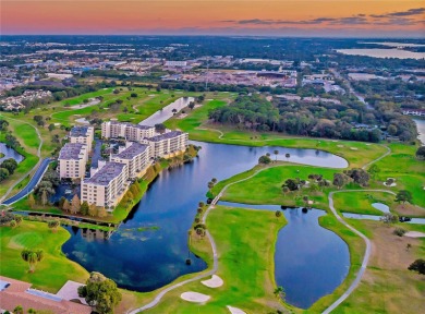 One or more photo(s) has been virtually staged. Stunning sunsets on East Bay Golf Club in Florida - for sale on GolfHomes.com, golf home, golf lot