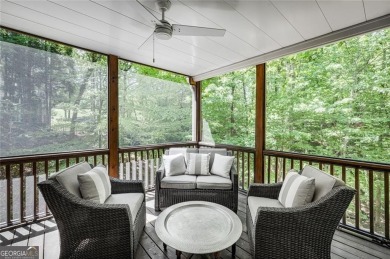 Quiet solitude and amazing privacy in Chestatee, Lake Lanier's on Chestatee Golf Club in Georgia - for sale on GolfHomes.com, golf home, golf lot