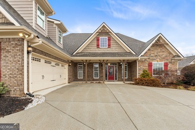 Discover elegance and comfort in this stunning home nestled in on Traditions of Braselton Golf Club in Georgia - for sale on GolfHomes.com, golf home, golf lot