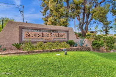 Discover resort-style living at  beautifully remodeled 2-bedroom on Scottsdale Shadows in Arizona - for sale on GolfHomes.com, golf home, golf lot