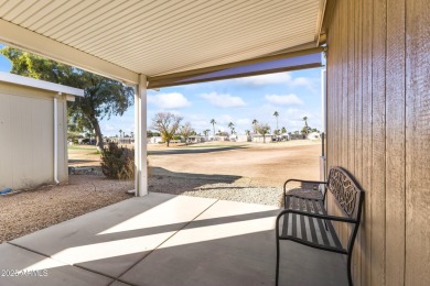 Welcome HOME! Newly remodeled 2015 Cavco nestled on the 14th on Pueblo Golf Course in Arizona - for sale on GolfHomes.com, golf home, golf lot
