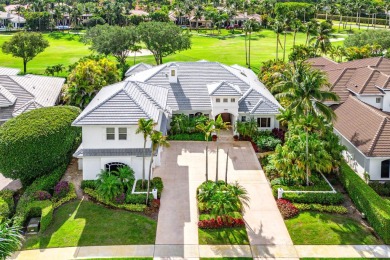 Welcome to a stunning estate that blends timeless elegance with on Boca Delray Golf and Country Club in Florida - for sale on GolfHomes.com, golf home, golf lot
