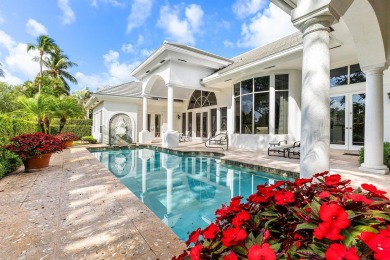 Welcome to a stunning estate that blends timeless elegance with on Boca Delray Golf and Country Club in Florida - for sale on GolfHomes.com, golf home, golf lot