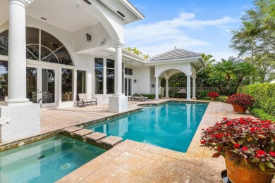Welcome to a stunning estate that blends timeless elegance with on Boca Delray Golf and Country Club in Florida - for sale on GolfHomes.com, golf home, golf lot