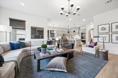 Discover luxury living in this stunning 3-bedroom, 2.5-bath home on The Tribute At the Colony in Texas - for sale on GolfHomes.com, golf home, golf lot