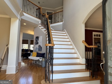 Beautifully positioned on the golf course, this four-sided brick on Canongate At Heron Bay in Georgia - for sale on GolfHomes.com, golf home, golf lot