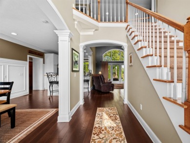 This spacious home boasts stunning views of the Lake and is on Oakland Beach Golf Course in Pennsylvania - for sale on GolfHomes.com, golf home, golf lot