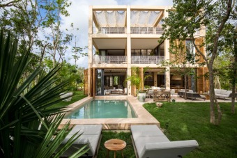 A one-of-a-kind sanctuary for the whole family, or a getaway for on El Camaleon Mayakoba Golf Course in Quintana Roo, Mexico - for sale on GolfHomes.com, golf home, golf lot