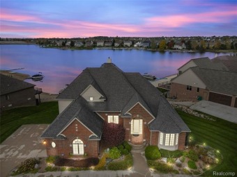 A MUST SEE! Welcome home to this stunning estate at the most on Boulder Pointe Golf Club and Conference Center in Michigan - for sale on GolfHomes.com, golf home, golf lot