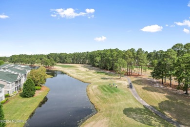 Enjoy phenomenal views of the pond and golf course from this on Sandpiper Bay Golf and Country Club in North Carolina - for sale on GolfHomes.com, golf home, golf lot
