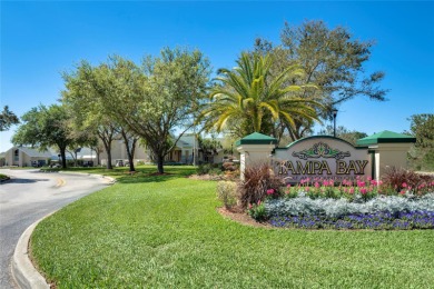 Under contract-accepting backup offers. POND views from Screened on Tampa Bay Golf and Country Club in Florida - for sale on GolfHomes.com, golf home, golf lot