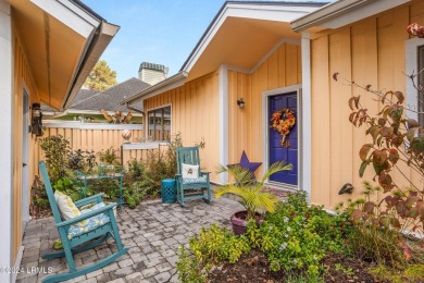 Keeping it simple in this charming one-level home overlooking a on Dataw Island Club in South Carolina - for sale on GolfHomes.com, golf home, golf lot