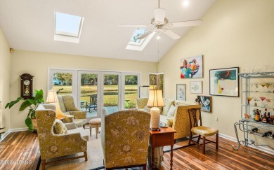 Keeping it simple in this charming one-level home overlooking a on Dataw Island Club in South Carolina - for sale on GolfHomes.com, golf home, golf lot