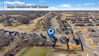 Welcome to Sage Meadows! Well maintained spacious home with on Sage Meadows Golf Course in Arkansas - for sale on GolfHomes.com, golf home, golf lot