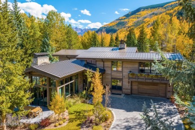 Discover the epitome of contemporary mountain living at this on Vail Golf Club in Colorado - for sale on GolfHomes.com, golf home, golf lot