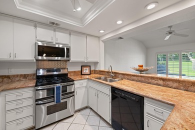 This inviting three-bedroom, three-bath condo has just been on Woodhaven Country Club in California - for sale on GolfHomes.com, golf home, golf lot