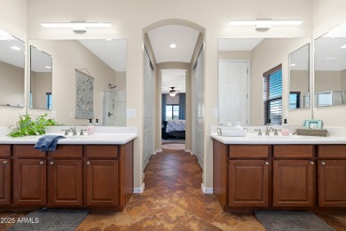 Welcome to your private oasis in Estrella Mountain Ranch. This on Estrella Mountain Ranch Golf Course in Arizona - for sale on GolfHomes.com, golf home, golf lot