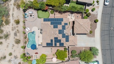 Welcome to your private oasis in Estrella Mountain Ranch. This on Estrella Mountain Ranch Golf Course in Arizona - for sale on GolfHomes.com, golf home, golf lot
