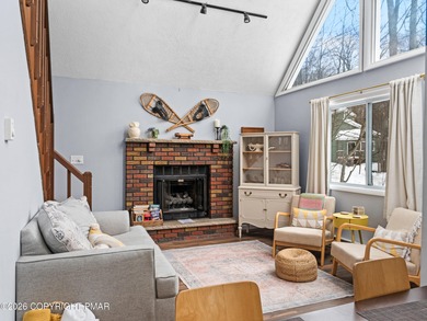 Welcome to this beautifully remodeled chalet-style home on Pocono Farms Country Club in Pennsylvania - for sale on GolfHomes.com, golf home, golf lot