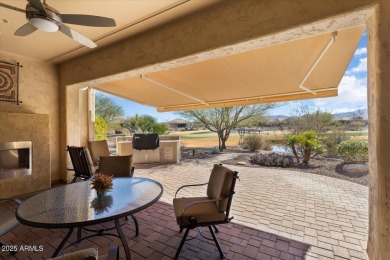 This Highly upgraded VOYAGE model Located on Lake Course #5 Golf on Copper Canyon Golf Club in Arizona - for sale on GolfHomes.com, golf home, golf lot