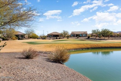 This Highly upgraded VOYAGE model Located on Lake Course #5 Golf on Copper Canyon Golf Club in Arizona - for sale on GolfHomes.com, golf home, golf lot