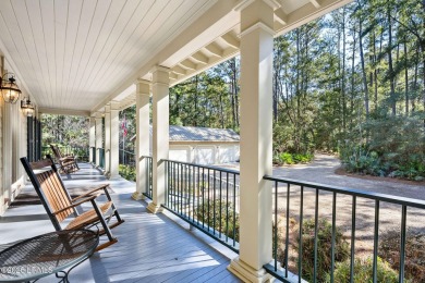 Infused with Southern charm, this custom-built home seamlessly on Old Tabby Links on Spring Island in South Carolina - for sale on GolfHomes.com, golf home, golf lot