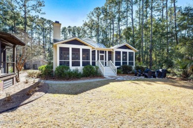 Infused with Southern charm, this custom-built home seamlessly on Old Tabby Links on Spring Island in South Carolina - for sale on GolfHomes.com, golf home, golf lot