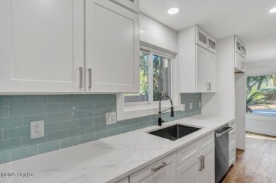 Fully renovated in 2025, this stunning Bridgeport home in gated on Shipyard Golf Club in South Carolina - for sale on GolfHomes.com, golf home, golf lot