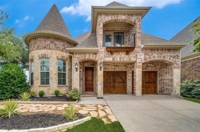 Stunning Corner Lot Home with Unmatched Pond Views in Premier on The Tribute At the Colony in Texas - for sale on GolfHomes.com, golf home, golf lot