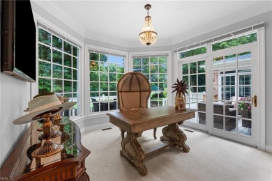 Stunning, brick, traditional home in The Governors Land at Two on Two Rivers Country Club in Virginia - for sale on GolfHomes.com, golf home, golf lot