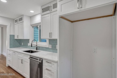 Fully renovated in 2025, this stunning Bridgeport home in gated on Shipyard Golf Club in South Carolina - for sale on GolfHomes.com, golf home, golf lot