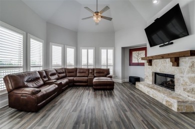 Stunning Corner Lot Home with Unmatched Pond Views in Premier on The Tribute At the Colony in Texas - for sale on GolfHomes.com, golf home, golf lot