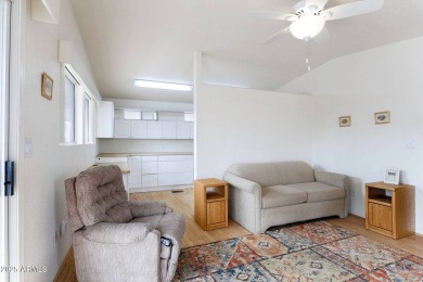 Welcome to your own private retreat in this stunning 1 bedroom on Palm Creek Golf and RV Resort in Arizona - for sale on GolfHomes.com, golf home, golf lot