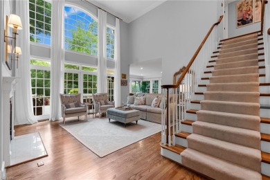 Stunning, brick, traditional home in The Governors Land at Two on Two Rivers Country Club in Virginia - for sale on GolfHomes.com, golf home, golf lot