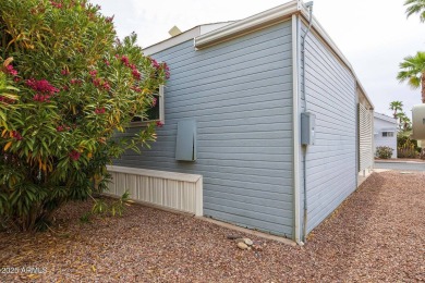 Welcome to your own private retreat in this stunning 1 bedroom on Palm Creek Golf and RV Resort in Arizona - for sale on GolfHomes.com, golf home, golf lot