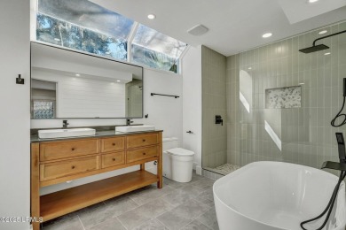 Fully renovated in 2025, this stunning Bridgeport home in gated on Shipyard Golf Club in South Carolina - for sale on GolfHomes.com, golf home, golf lot