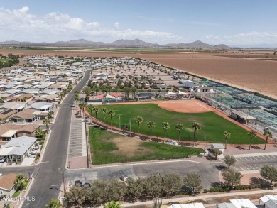 Welcome to your own private retreat in this stunning 1 bedroom on Palm Creek Golf and RV Resort in Arizona - for sale on GolfHomes.com, golf home, golf lot