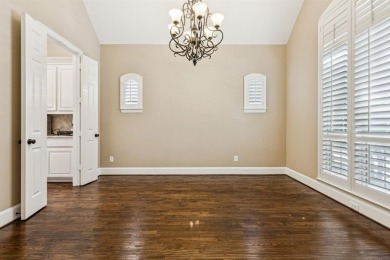 Step into luxury with this pristine custom Highland home on The Golf Club At Twin Creeks in Texas - for sale on GolfHomes.com, golf home, golf lot