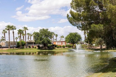 Welcome to your own private retreat in this stunning 1 bedroom on Palm Creek Golf and RV Resort in Arizona - for sale on GolfHomes.com, golf home, golf lot