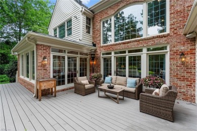 Stunning, brick, traditional home in The Governors Land at Two on Two Rivers Country Club in Virginia - for sale on GolfHomes.com, golf home, golf lot