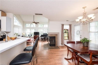 Enjoy the ease of one-level living in this well-maintained on Honey Bee Golf Club in Virginia - for sale on GolfHomes.com, golf home, golf lot