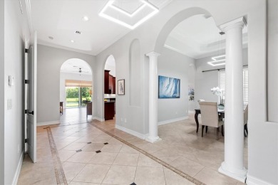 Luxury awaits in this 2,722 sqft concrete-block home! Featuring on Oak Harbor Country Club in Florida - for sale on GolfHomes.com, golf home, golf lot