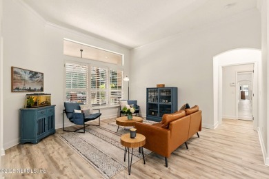 This elegant and inviting 5BR/4BA home is surrounded by lush on Plantation at Ponte Vedra in Florida - for sale on GolfHomes.com, golf home, golf lot